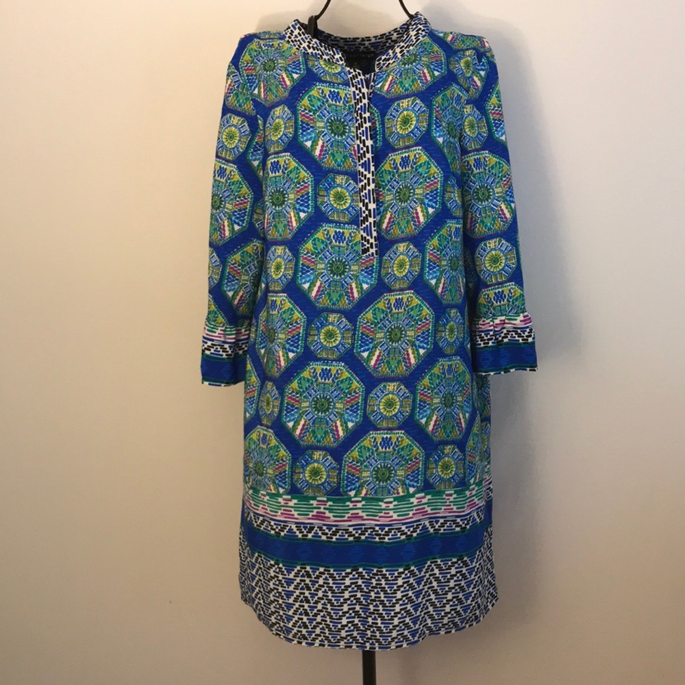 Madison Leigh Multi-color Dress Sz 18 Fits Like 14